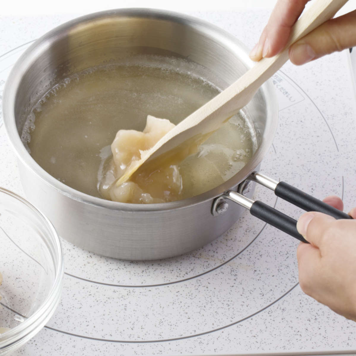 貝印 片手鍋 15cm IH対応 ガラス蓋付き O.E.C. minima 脇雅世 （ ガス