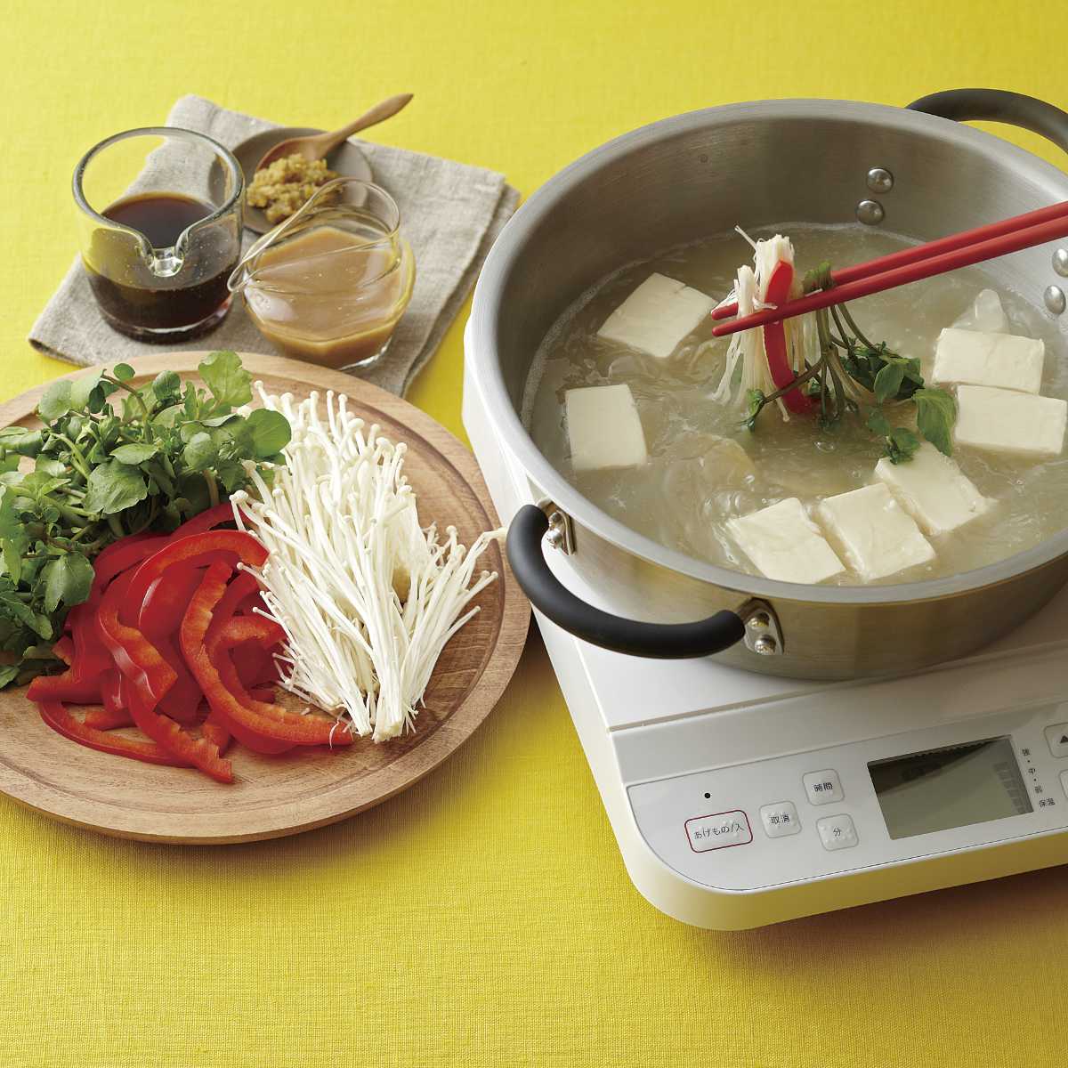 貝印 両手鍋 23cm IH対応 ガラス蓋付き 卓上鍋 O.E.C. minima 脇雅世