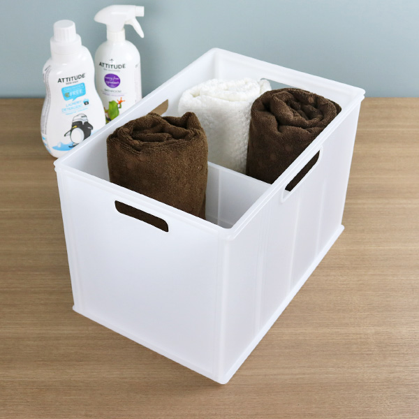 収納ケース 同色3個セット キューBOX ワイド深型 （ インナーボックス