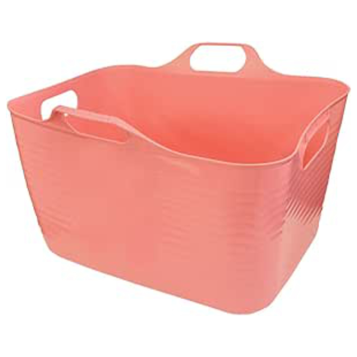 バスケット 持ち手付き 幅47.8×奥行31.7×高さ30.6cm ハッピーバケット