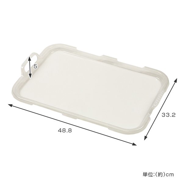 ふた ハッピーバケット専用 角型 M フタ 蓋...の詳細画像1