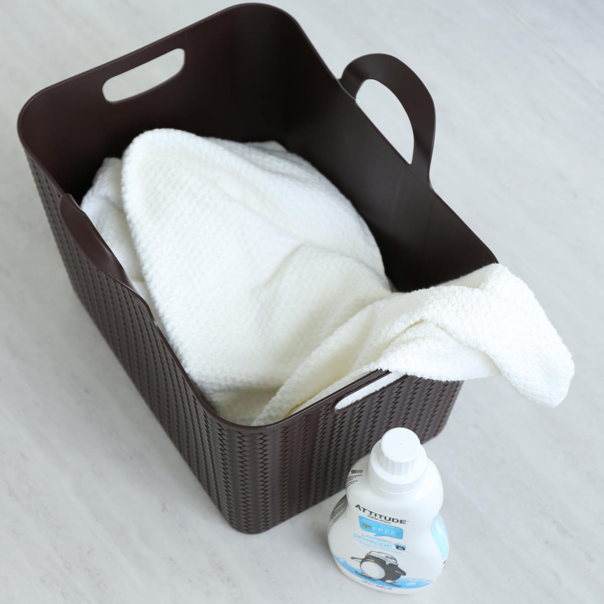 バスケット 持ち手付き 約 幅47.5×奥行32×高さ35.2cm アミーゴバケット