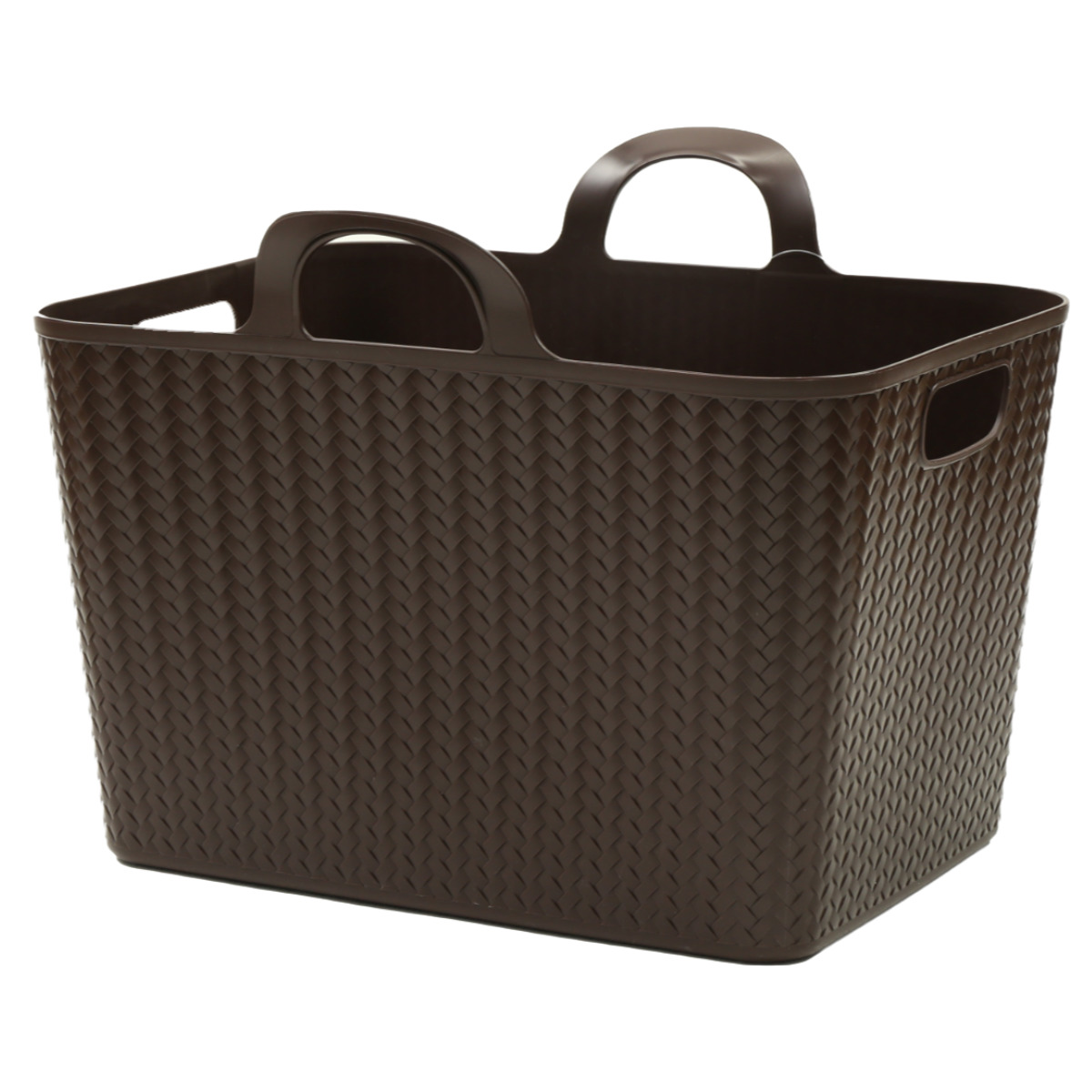 バスケット 持ち手付き 約 幅47.5×奥行32×高さ35.2cm アミーゴバケット