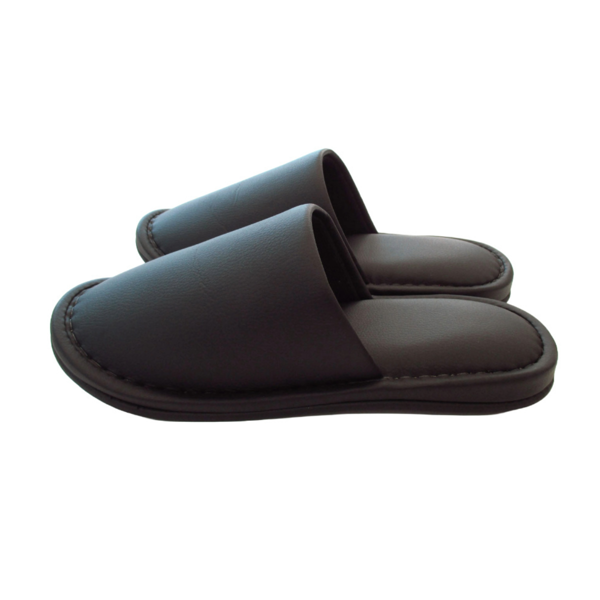 スリッパ マッドビニールレザー Lサイズ （ ルームシューズ ルーム