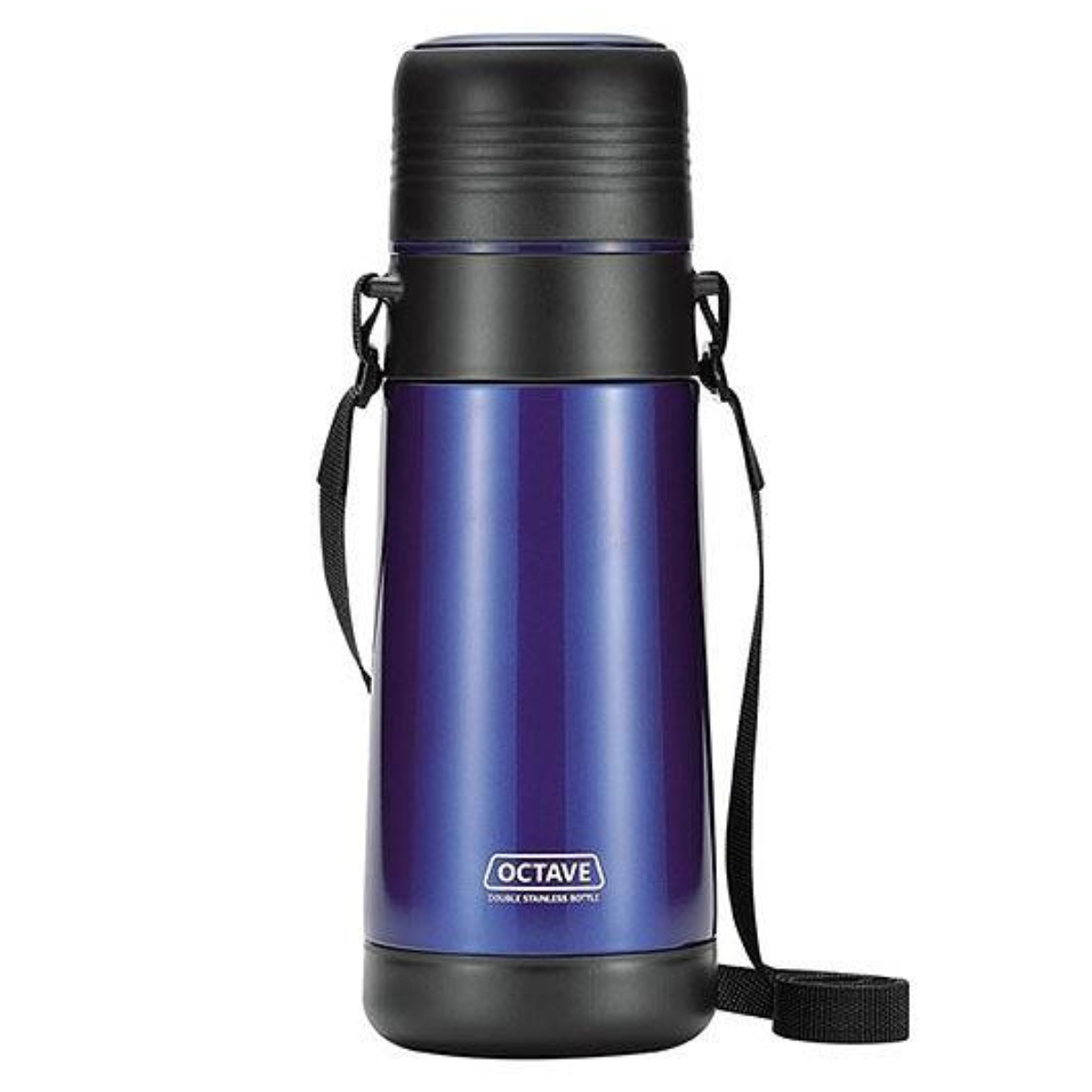 パール金属 水筒 オクターブ 広口スリムダブルステンレスボトル 500ml