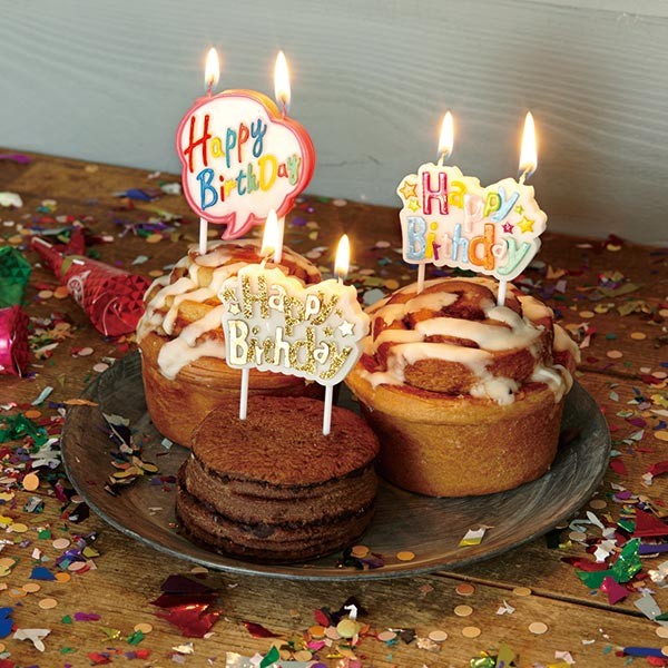 キャンドル ろうそく 誕生日 バースデーキャンドル バースデーケーキキャンドル フキダシ （ ローソク ロウソク ケーキ用 ） :295558: インテリアパレットヤフー店 - 通販 - Yahoo!ショッピング