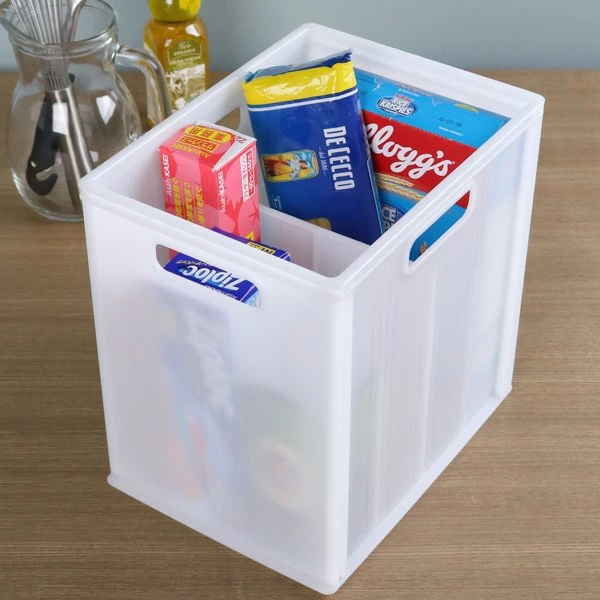 収納 キューBOX スリム深型 専用仕切り板 2枚入り （ 仕切り板 収納
