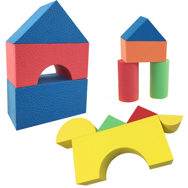 積木 楽天市場】積み木 ブロック ソフト 26ピース 大きい やわらかい つみき