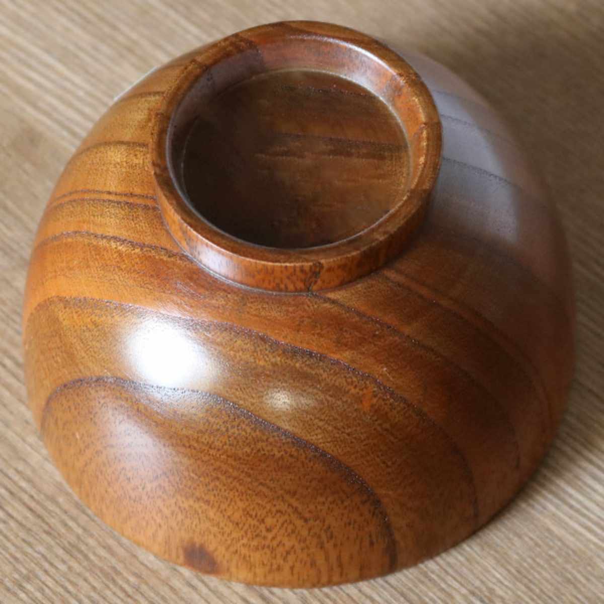 汁椀 木製 310ml 高仙才 漆 天然木 食器 （ お椀 椀 味噌汁椀 吸物椀