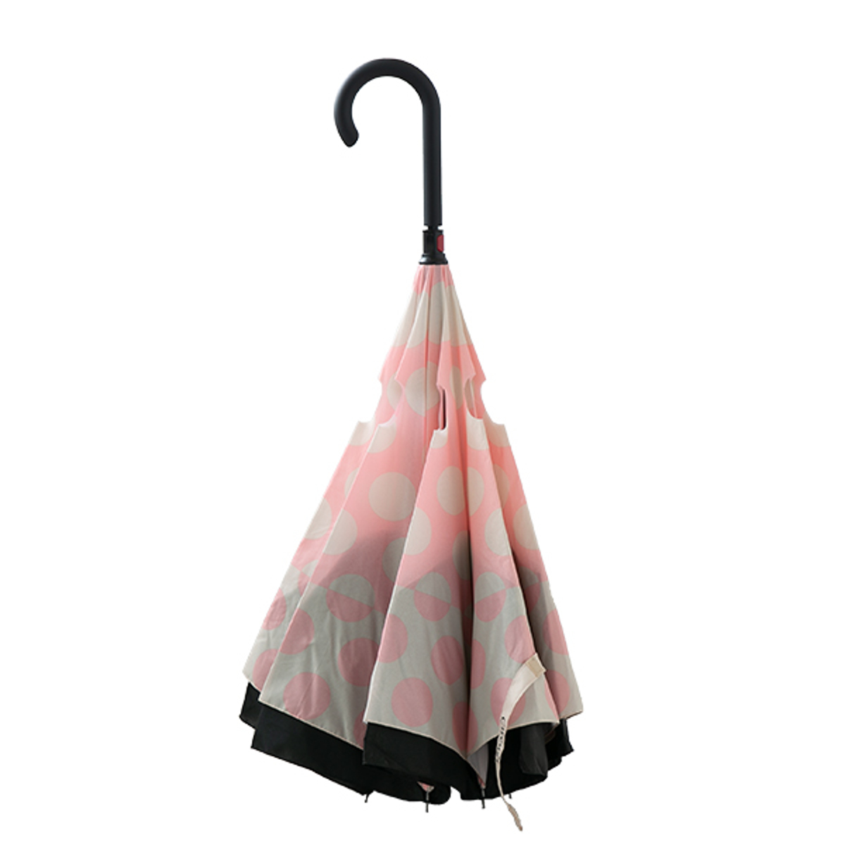 傘 晴雨兼用 逆さに開く2重傘 circus Dot サーカス 長傘 二重傘