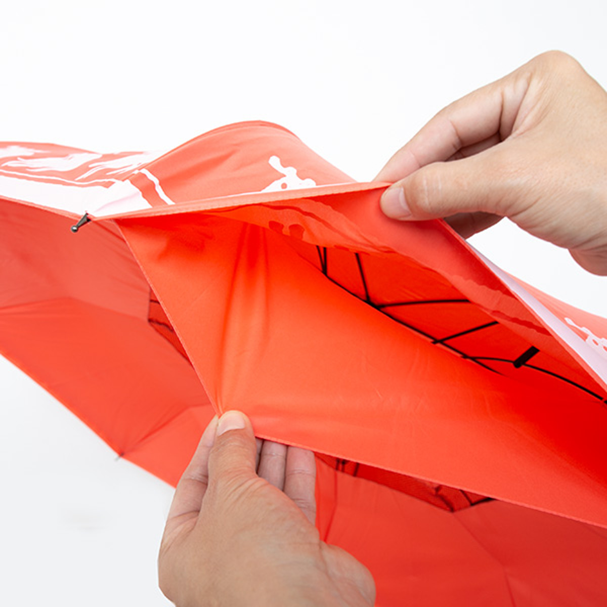 ブースカの傘 アンファンス 傘 晴雨兼用 逆さに開く2重傘 circus×moz サーカス 長傘