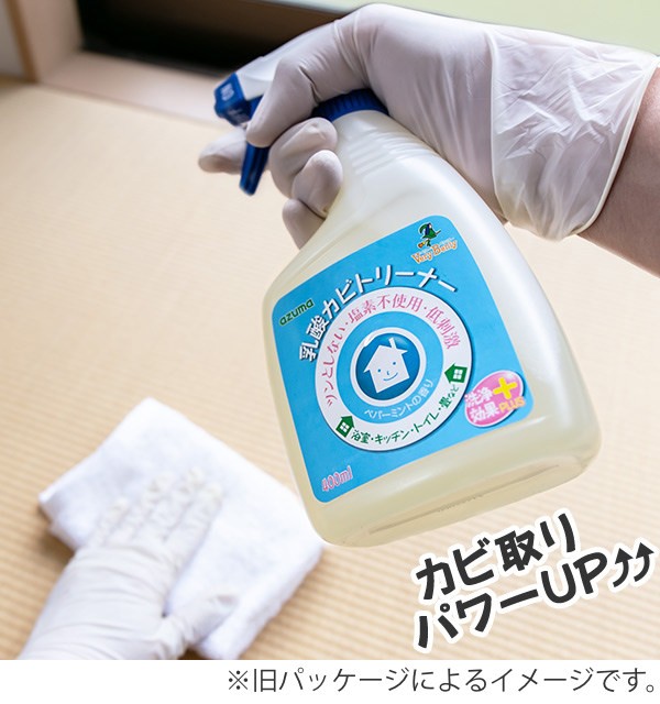 カビ取り 乳酸カビトリーナー 洗浄効果プラス 400ml （ カビ対策 カビ