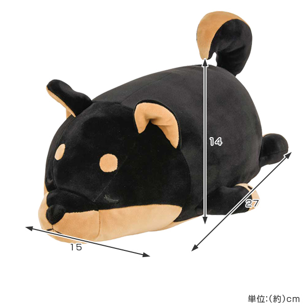 クッション 動物 ボルスター マシュマロアニマル 犬 コテツ