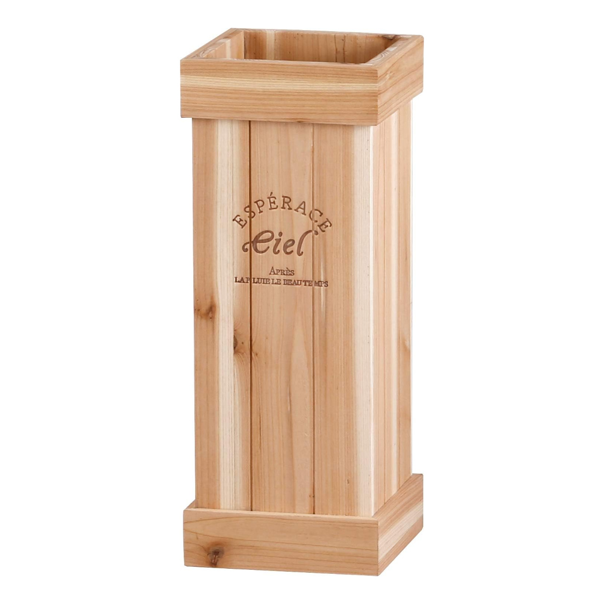 傘立て 木製 アンブレラスタンド 傘たて 玄関収納 ナチュラル （ 傘