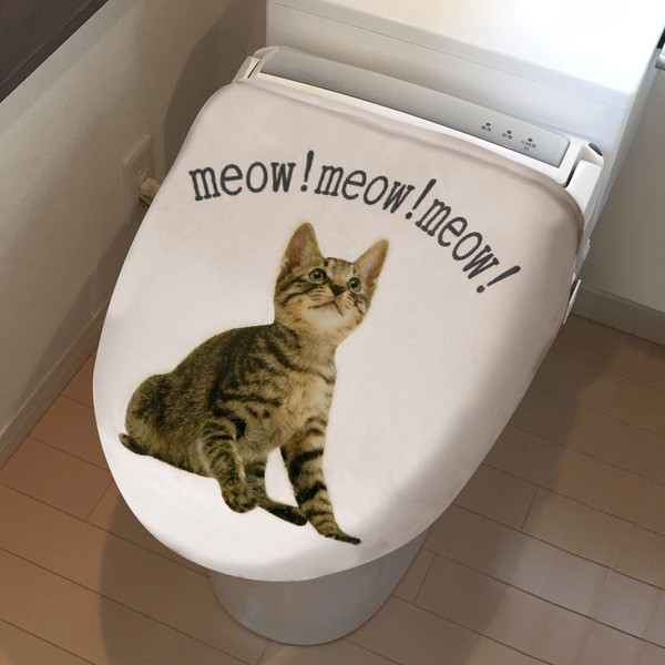 茶白猫さん専用ページ デュオトイレ 2つしまえるトイレカバー