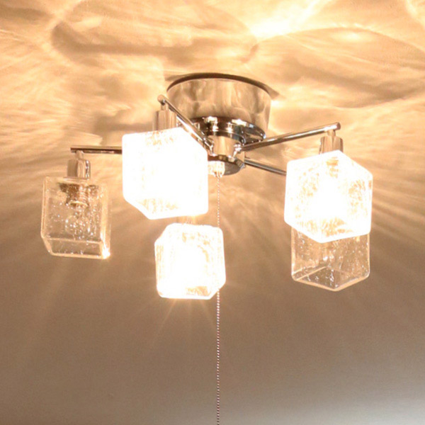 キシマ（KISHIMA） 照明 シーリングトライト 5灯 LED対応 クラック