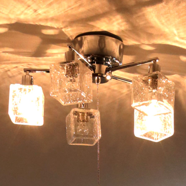 キシマ（KISHIMA） 照明 シーリングトライト 5灯 LED対応 クラック