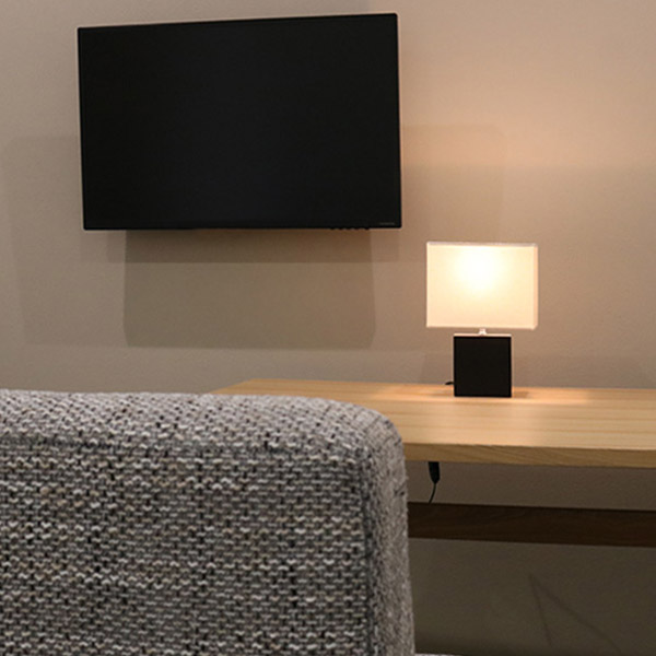 キシマ（KISHIMA） 照明 テーブルランプ LED対応 スクエア スタンド