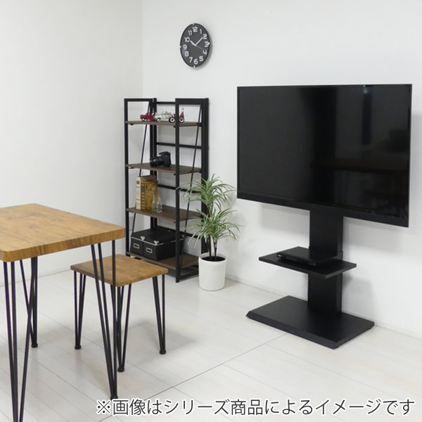 クロシオ テレビ台 壁掛け風 テレビラック 60V型対応 ハイタイプ
