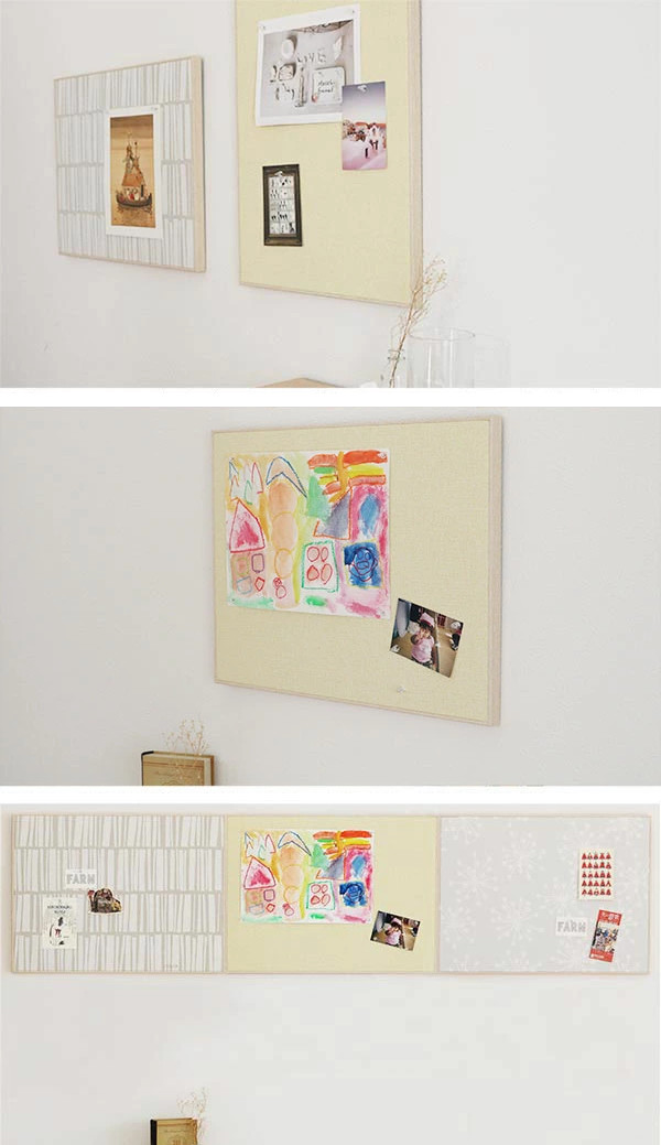 マグネットボード 壁掛け ファブリックパネル 89.4×116.8cm マグネットボード 壁掛け ファブリックパネル 89.4×116.8cm