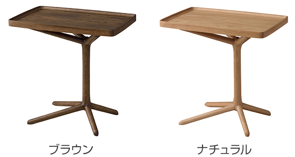 東谷 サイドテーブル 高さ51cm 2way 天然木 （ テーブル ナイト