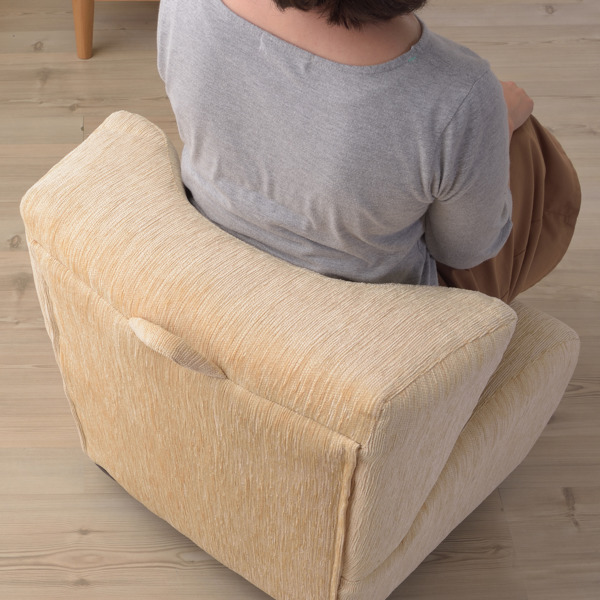 東谷 ソファ 一人掛け 幅53cm 取っ手 持ち運び 脚付き ソファー