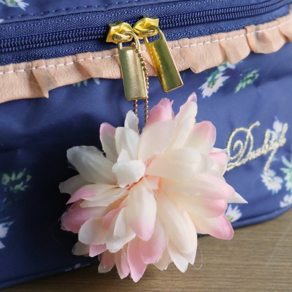 バニティポーチ 花柄 コスメポーチ Margaret 化粧品 収納 ポーチ