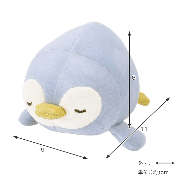 ぬいぐるみ マスコット マシュマロアニマル ペンギン ラブ