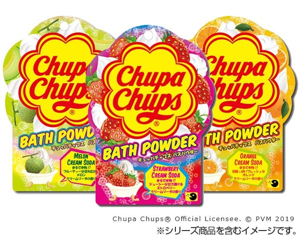 入浴剤 チュッパチャプスバスパウダー ストロベリークリームソーダの香り バス用品 バスグッズ 風呂用品 2965 インテリアパレットヤフー店 通販 Yahoo ショッピング