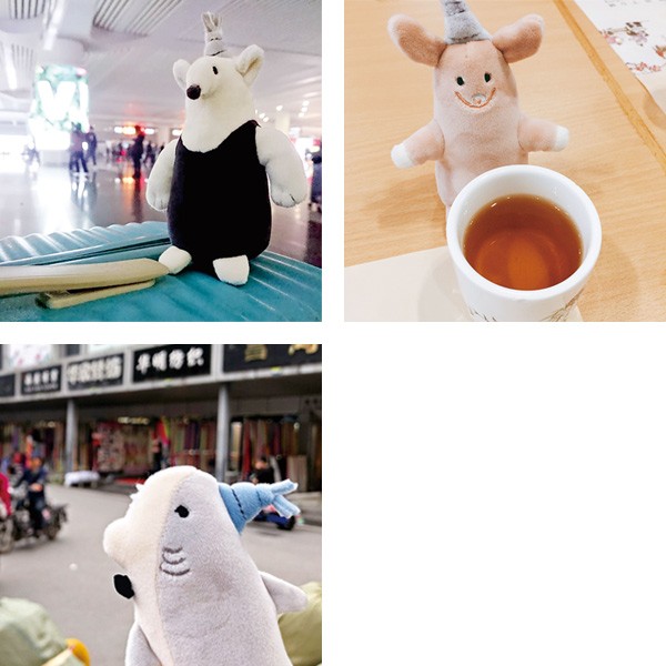 ぬいぐるみ マスコット 連れてってルーミーズ アリクイ （ ヌイグルミ
