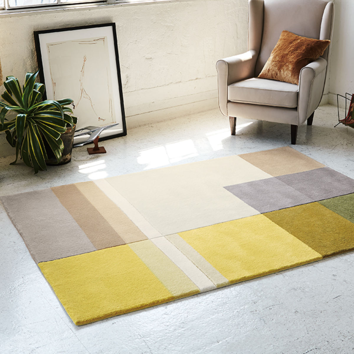 東リ（TOLI） ラグ 140×200cm 約1.5畳 厚手 防ダニ ホットカーペット