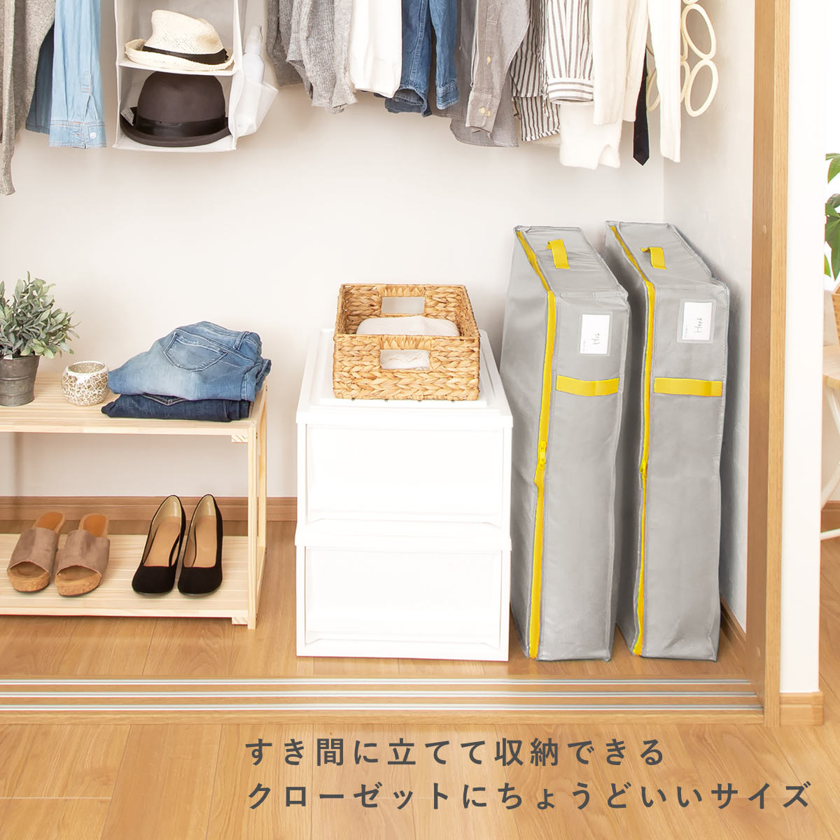 収納袋 コンパクト 優収納アルファ すきま用 ...の詳細画像1