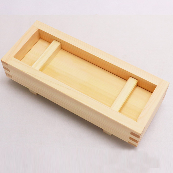 市原木工所 押し寿司器 寿司型 桧 木製 日本製 （ 押し寿司型 押し型