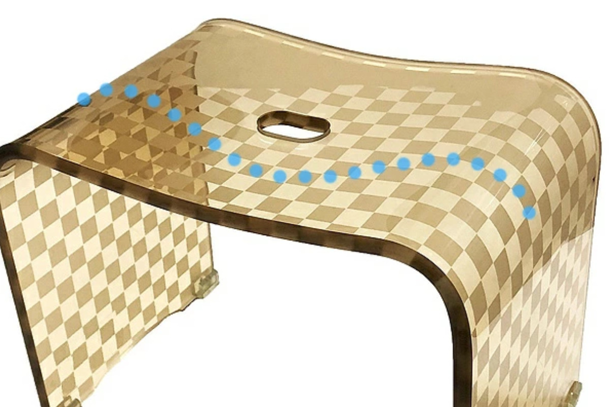 センコー 風呂椅子 風呂イス チェッカーN バスチェア Lサイズ 高さ30cm