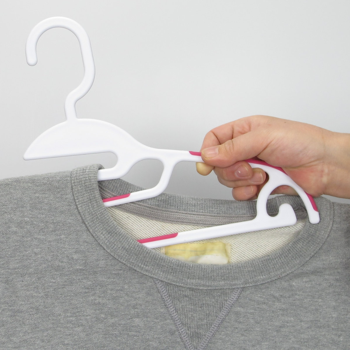 サワフジ ハンガー 衣類ハンガー 洗濯ハンガー ラバーマルチハンガー 3