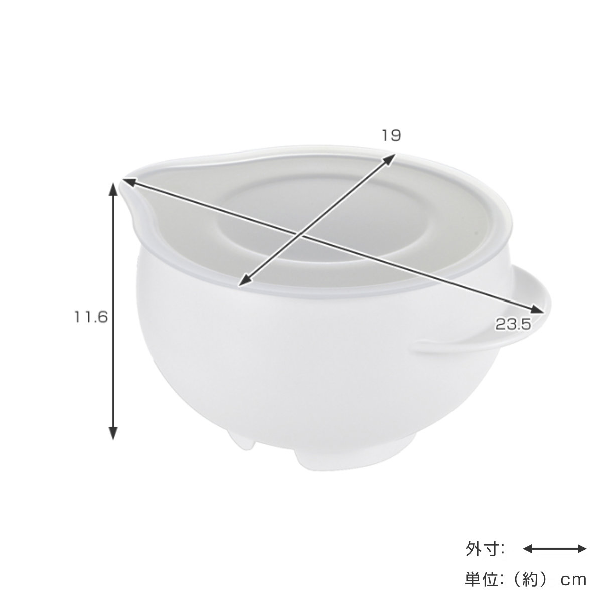 リッチェル（Richell） ボウル タレーヌ L フタ付き らくチンお料理