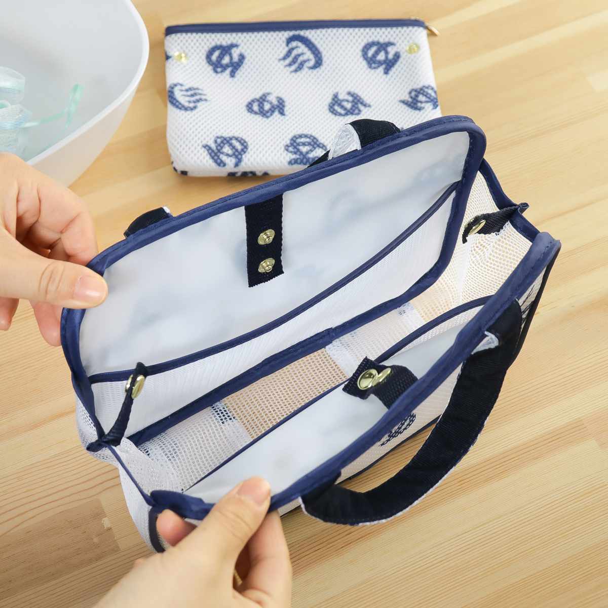 ポーチ スパポーチ 温泉入浴 ( バスポーチ ...の詳細画像3