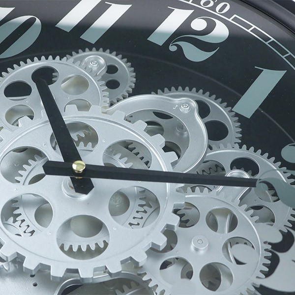 掛け時計 ギアクロック Gear Clock 直径39cm （ 壁掛け時計 時計