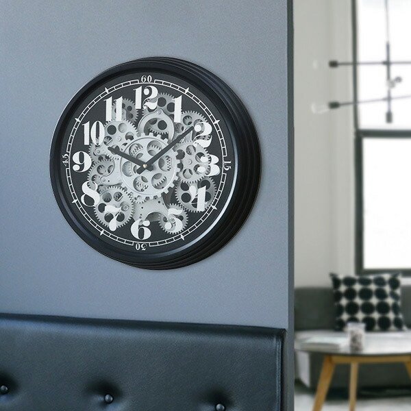 掛け時計 ギアクロック Gear Clock 直径39cm （ 壁掛け時計 時計