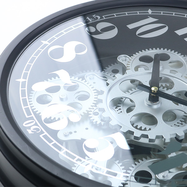 掛け時計 ギアクロック Gear Clock 直径39cm （ 壁掛け時計 時計