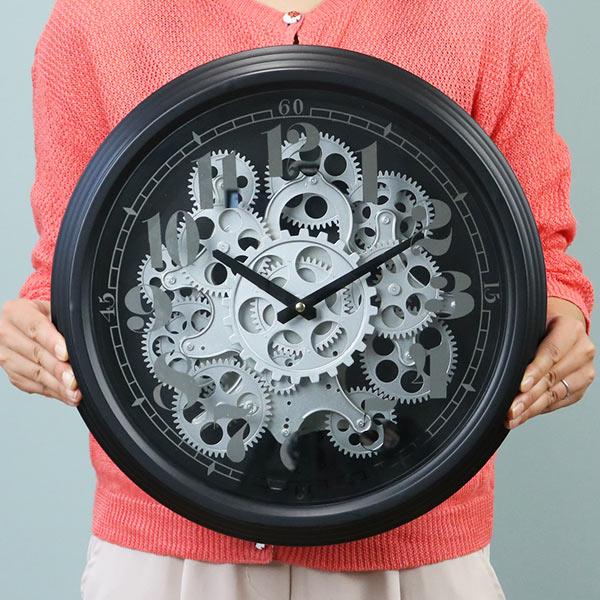掛け時計 ギアクロック Gear Clock 直径39cm （ 壁掛け時計 時計