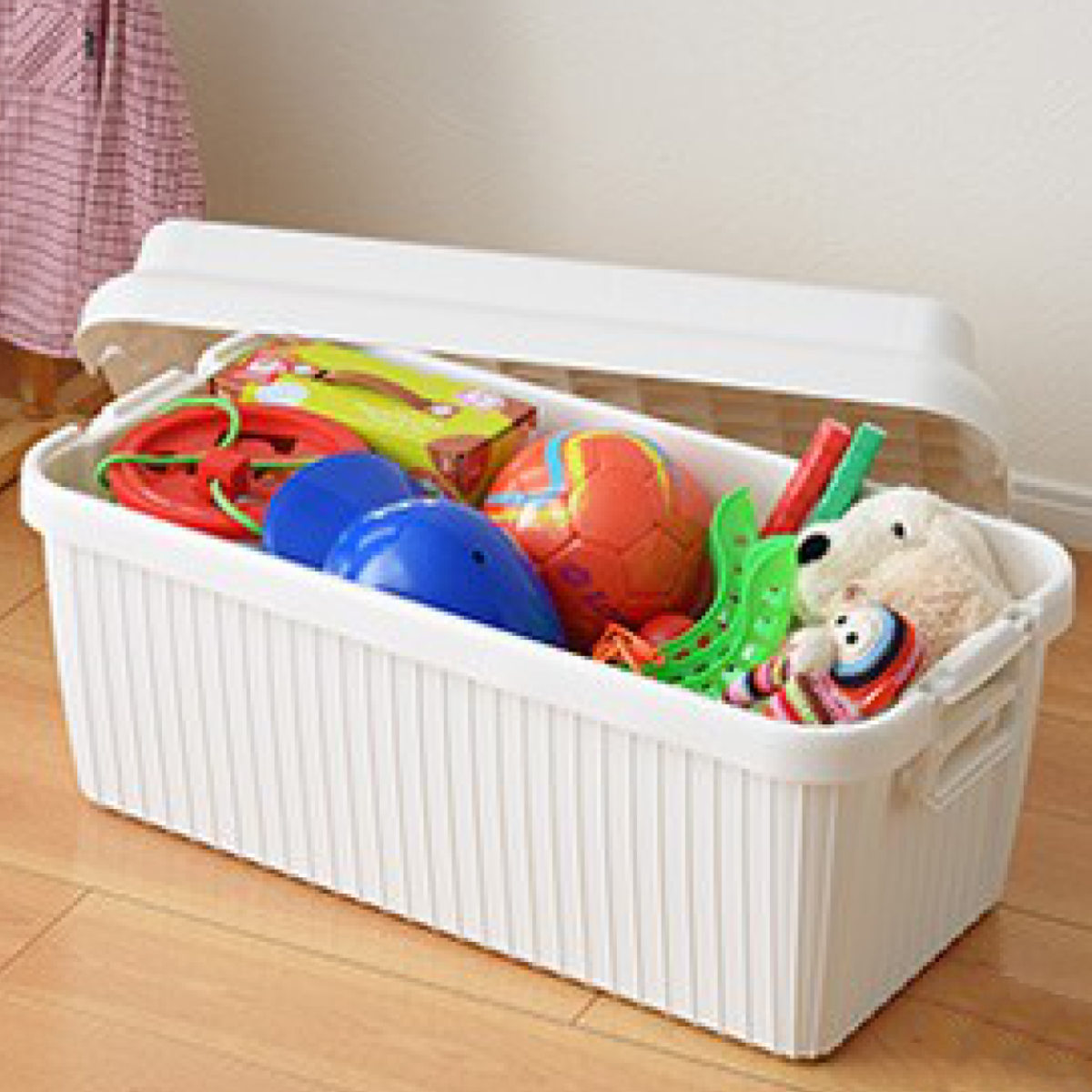 SANKA 収納ボックス 座れる 幅78×奥行39×高さ38cm ベリアスボード L