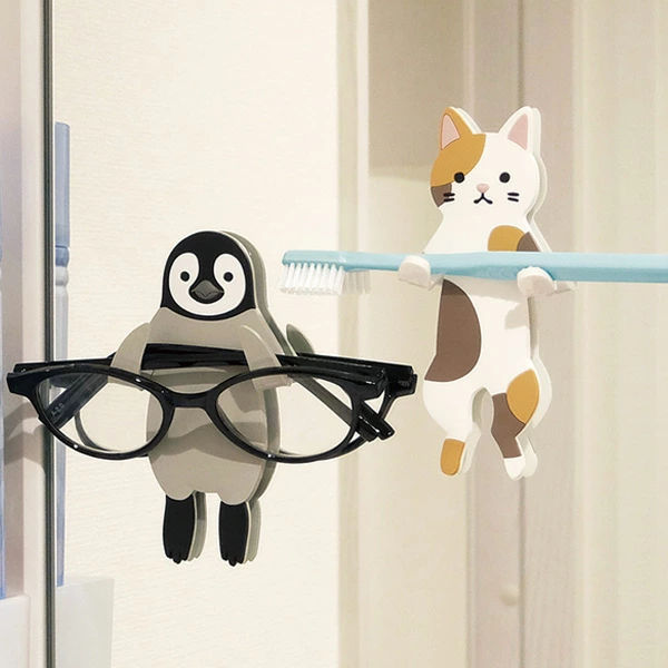 東洋ケース（TOYOCASE） フック 吸着 スティッキーフレンズ アニマル