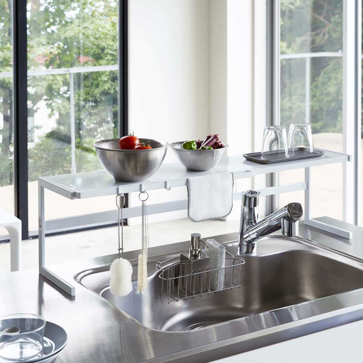 tower 山崎実業 伸縮キッチンサポートラック タワー （ 4903208044806