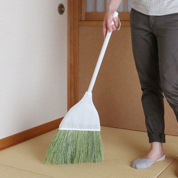 ほうき 短柄 床を優しく掃けるほうき 長さ76cm 座敷ほうき （ ユースフルシリーズ 箒 ホーキ 室内ほうき 畳み 床 掃き掃除 ほうきのみ ）