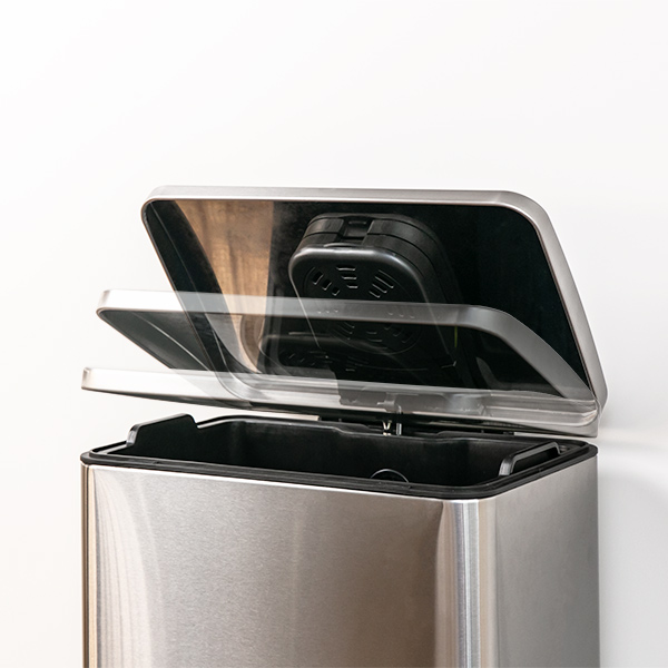 OPUS（オーパス） ゴミ箱 45L JAVA Lase ステンレス ペダル （ ごみ箱