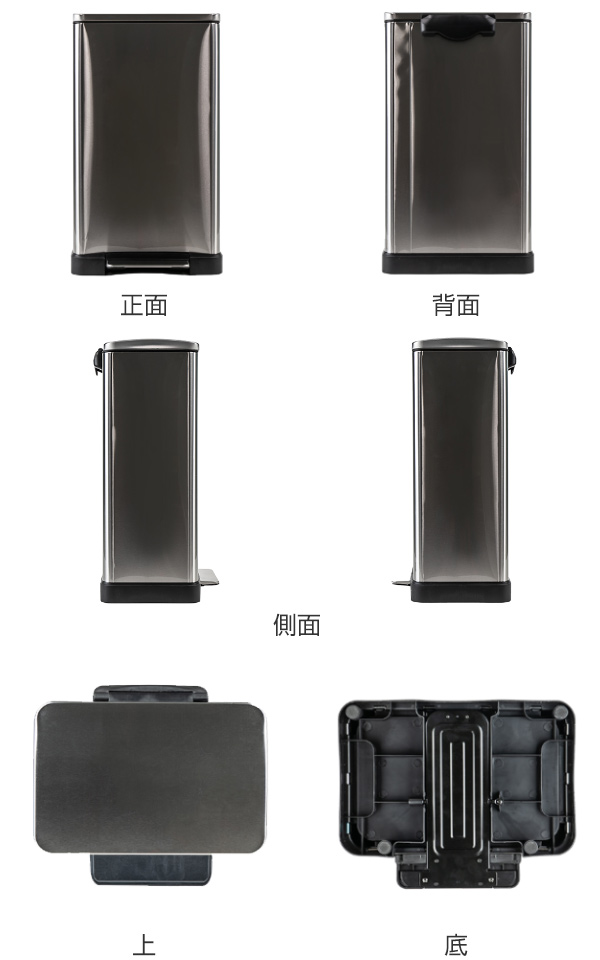 OPUS（オーパス） ゴミ箱 45L JAVA Lase ステンレス ペダル （ ごみ箱