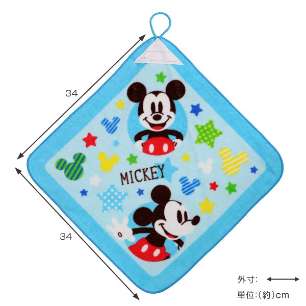 Disney（ディズニー） □在庫限り・入荷なし□ ハンドタオル ループ付