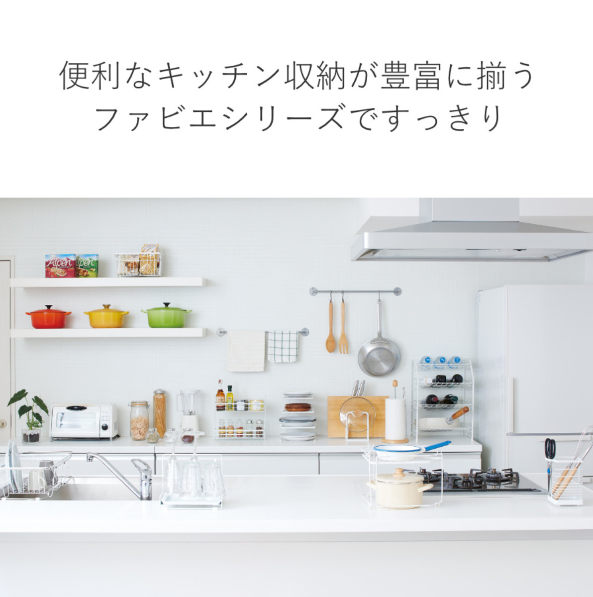 天馬 調味料ラック 2段 スパイスバスケット ファビエ （ スパイス