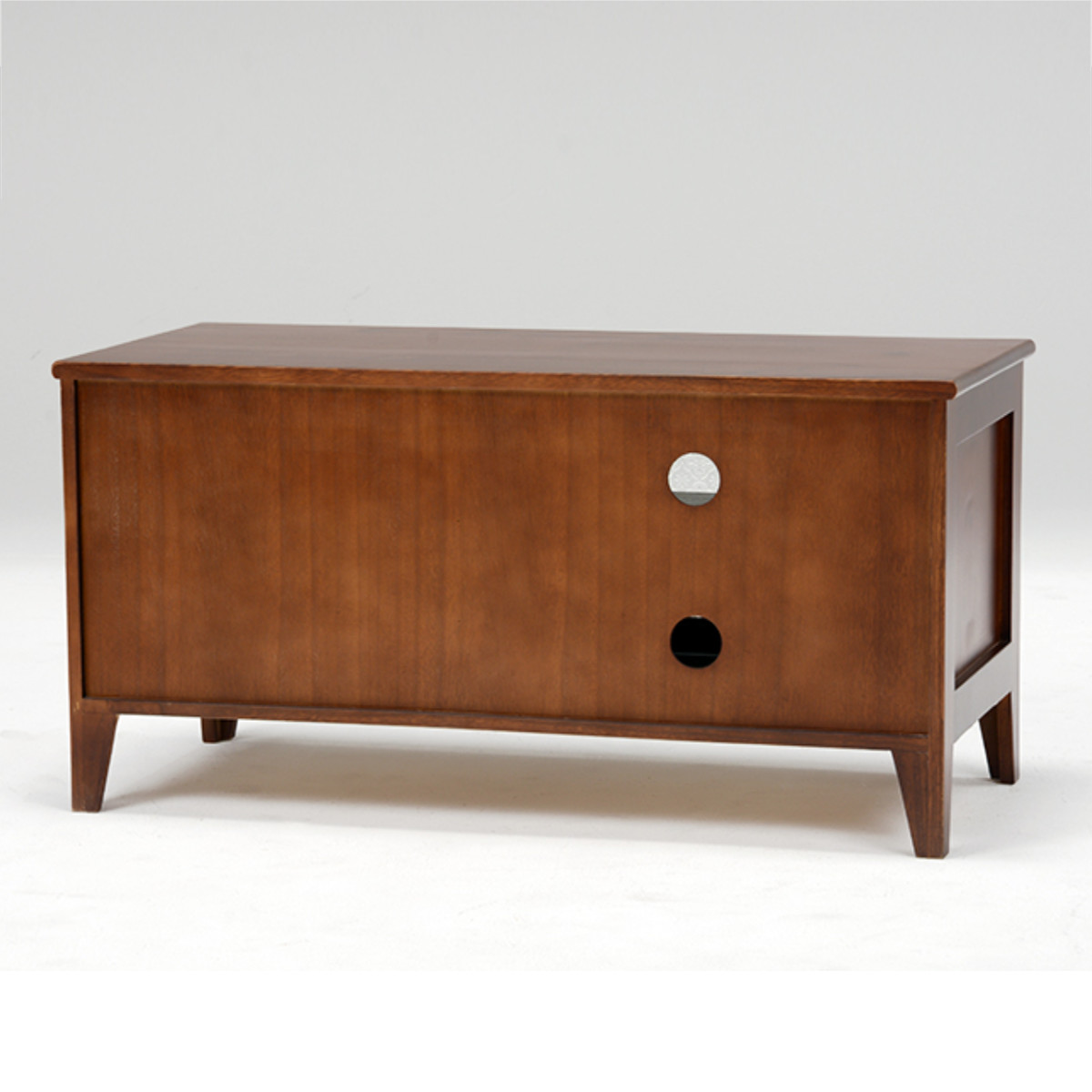 テレビ台 ローボード TV台 アンティーク調 ガラス扉 幅90cm （ テレビ